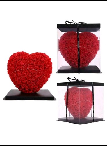 Cuore rosso petali rossi di - petali,