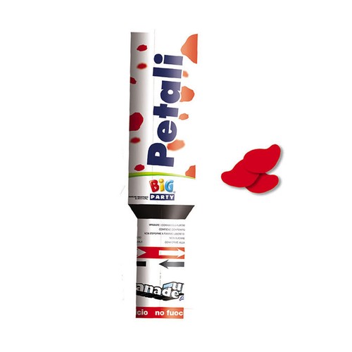 Tubo sparacoriandoli petali - sparacoriandoli,