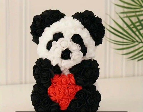 Orsetto rose panda - orsetto,