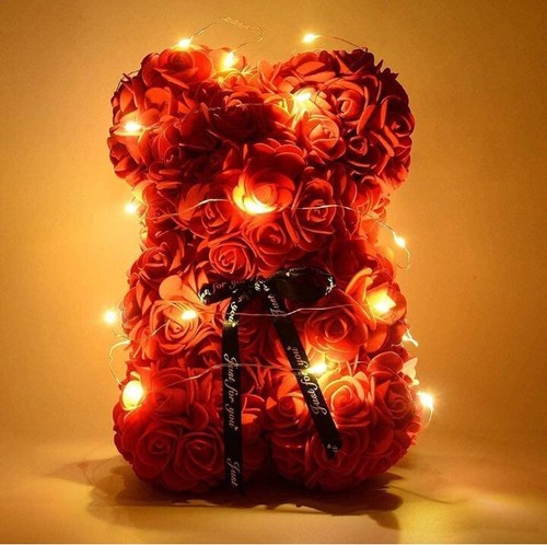Orso rose orsetto rosa - rose, 25cm