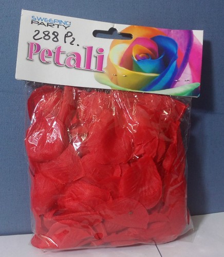 Petali rosso laurea sposi - rosso,