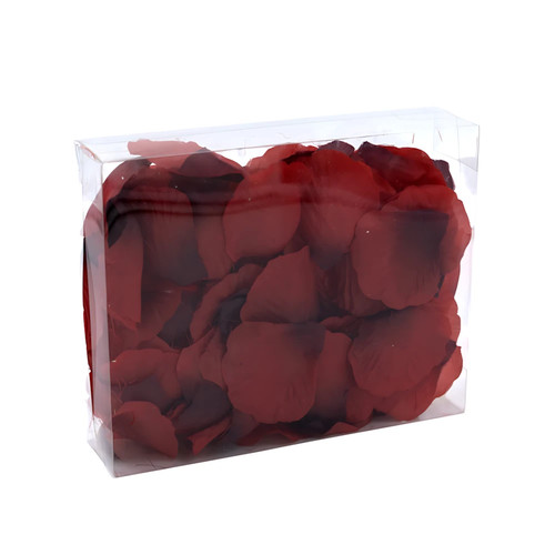 Petali rosa rosso bordeaux - di,
