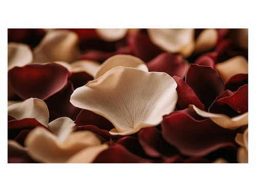 Poster macro petali rossi - poster,